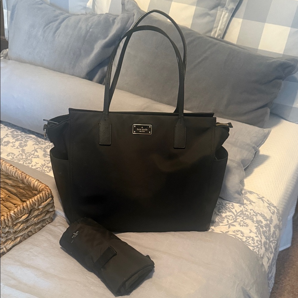 Kate Spade Black Baby Bag